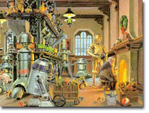 1980, Ralph McQuarrie. Diseño utilizado como portada del álbum ''Christmas in the Stars''