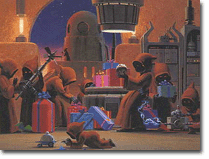 1994, Ralph McQuarrie. Diseño utilizado por Hasbro posteriormente 1994, Ralph McQuarrie. Diseño utilizado por Hasbro posteriormente